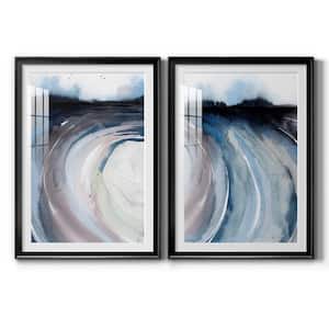 Geode Valley I by Wexford Homes 2 Pieces Framed Abstract Paper Art Print 30.5 in. x 42.5 in.