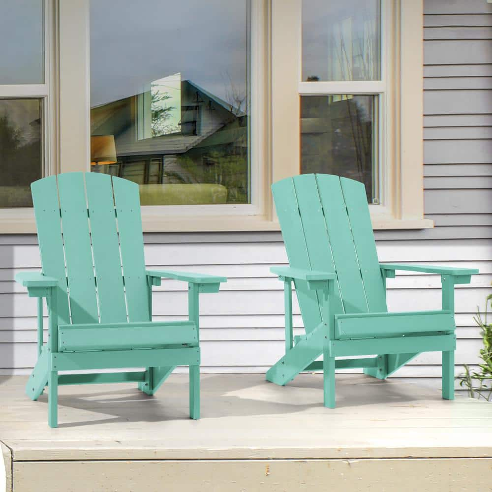 JOYESERY Apple Green Weather Resistant HIPS Plastic Adirondack Chair   Plastic Adirondack Chairs J Adc B11lg 2 64 1000 