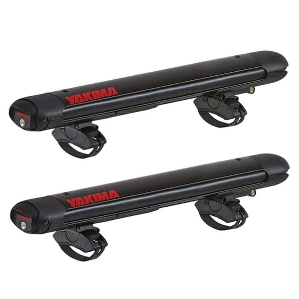 FatCat EVO 4-Skis or 2-Snowboards Mount Roof Rack, Fits T-Slot Crossbars