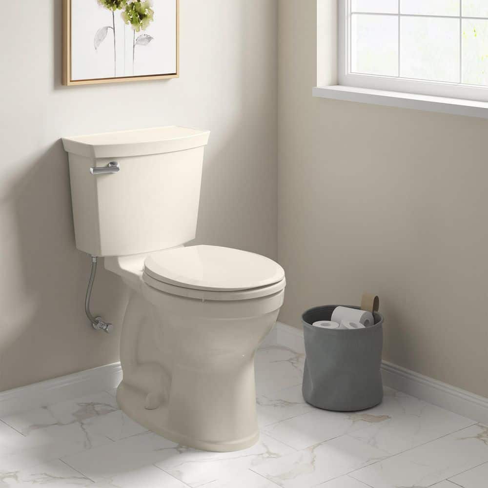 Bone Slow-Close Round Front Toilet Seat