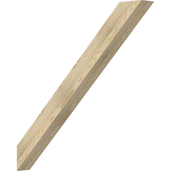 Ekena Millwork 4"W x 36"D x 36"H Traditional Rough Sawn Knee Brace, Douglas Fir