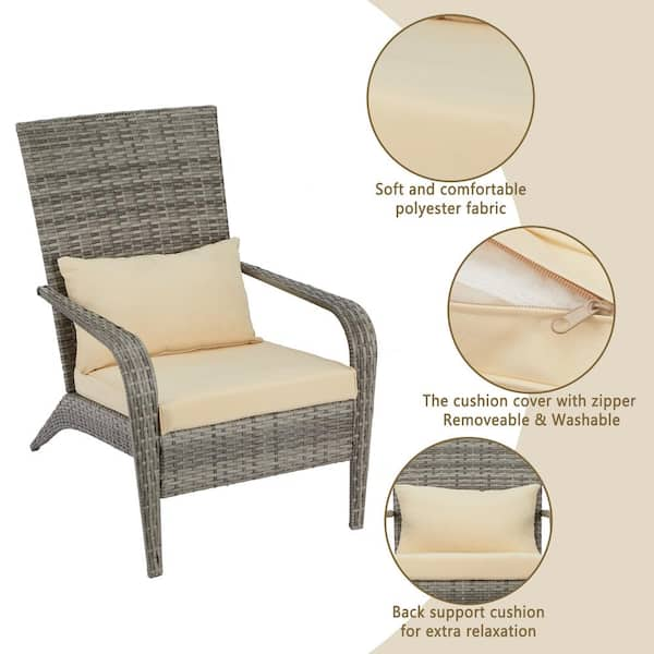 Patioflare wicker muskoka discount chair