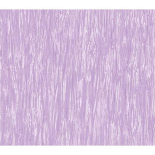 The Wallpaper Company 56 sq. ft. Purple Textural Stripe Wallpaper