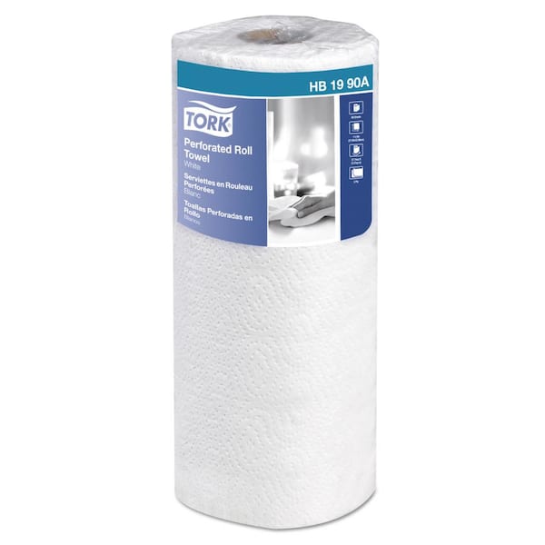 Universal Perforated Hardwound Paper Towels, 2-Ply, 11 in. x 9 in., White, 84-Roll, 30-Rolls/Carton