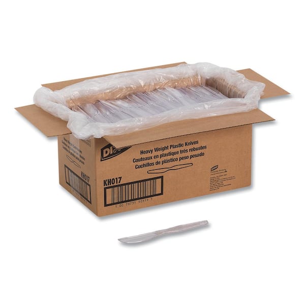 Heavy Clear Retail Boxed Polystyrene Knives, Case of 1,000 – CiboWares