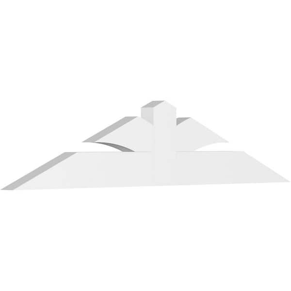 Ekena Millwork Richland 48 in. W x 10 in. H x 2 in. D Signature Polyurethane Bracket