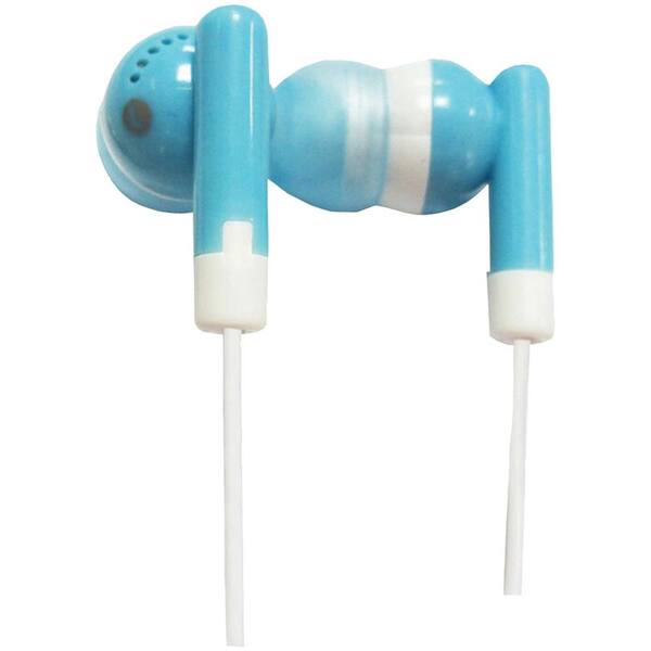 Supersonic IQ-101 Digital Stereo Earphones in Blue (25-Pack)