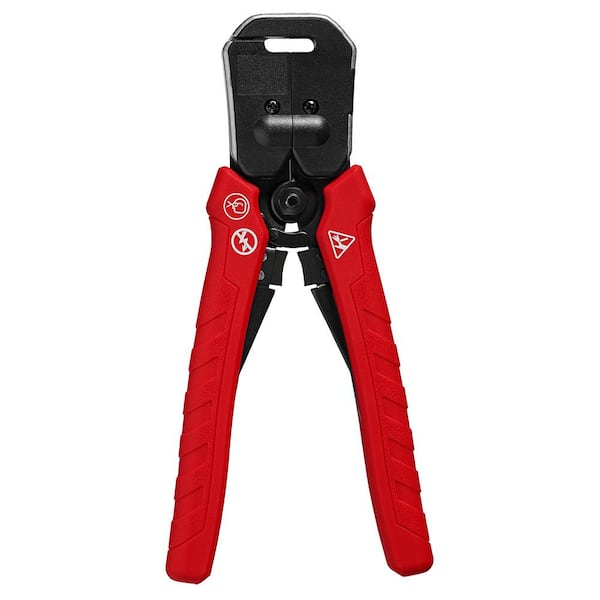 Milwaukee Self-Adjusting Wire Stripper / Cutter with Comfort Grip  48-22-3082 - The Home Depot