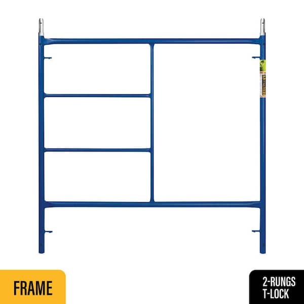 5 ft. x 5 ft. Blue Standard Mason Scaffold Frame