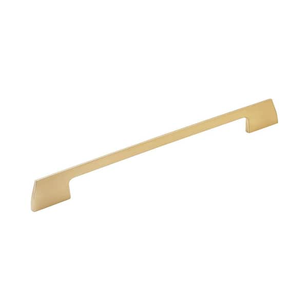 Amerock Angle 10-1/16 in. Center-to-Center Modern Champagne Bronze Arch Cabinet Pull