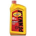 Pennzoil High Mileage SAE 10W-30 Synthetic Blend Motor Oil 1Qt.