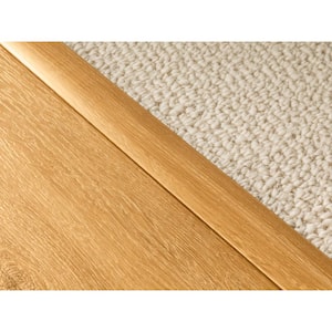 Flooring Natural Oak 0.5 in. T x 2.17 in. W x 46 in. L Multi-Purpose Reducer Molding