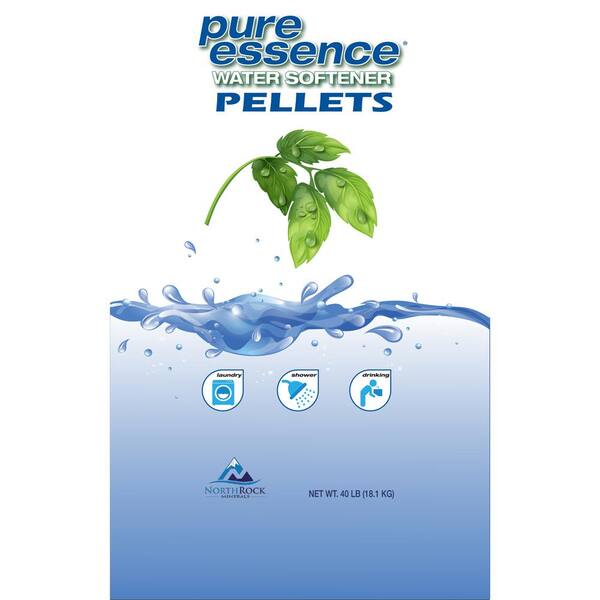 40 lbs. Water Softener Salt Pellets WC40P The Home Depot