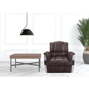 Charlie Brown Leather Club Chair