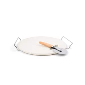 Stone and Pizza Cutter Set