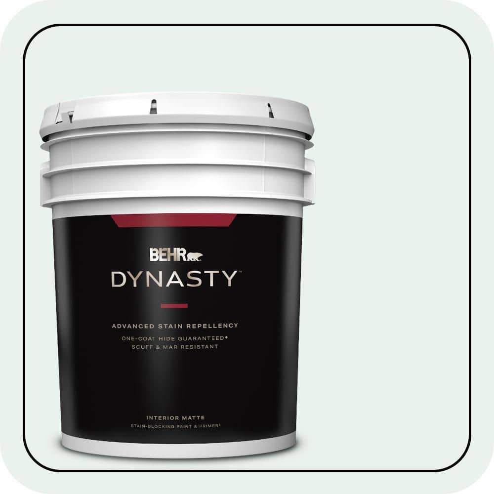 5 gal. #W-B-520 Glacial Tint Matte Interior Stain-Blocking Paint & Primer price history on PriceWatchPro