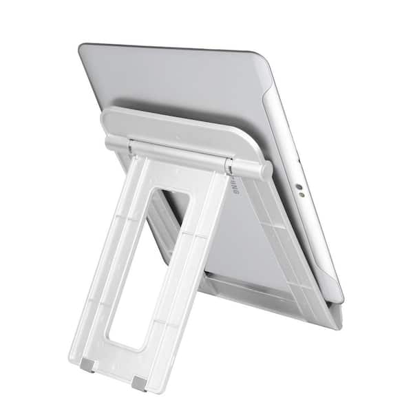 iPad Stand Swivel,Aluminum Portable 360°Rotating Tablet iPad Stand Holder  for Desk,Business,Kitchen,Desktop - Black 