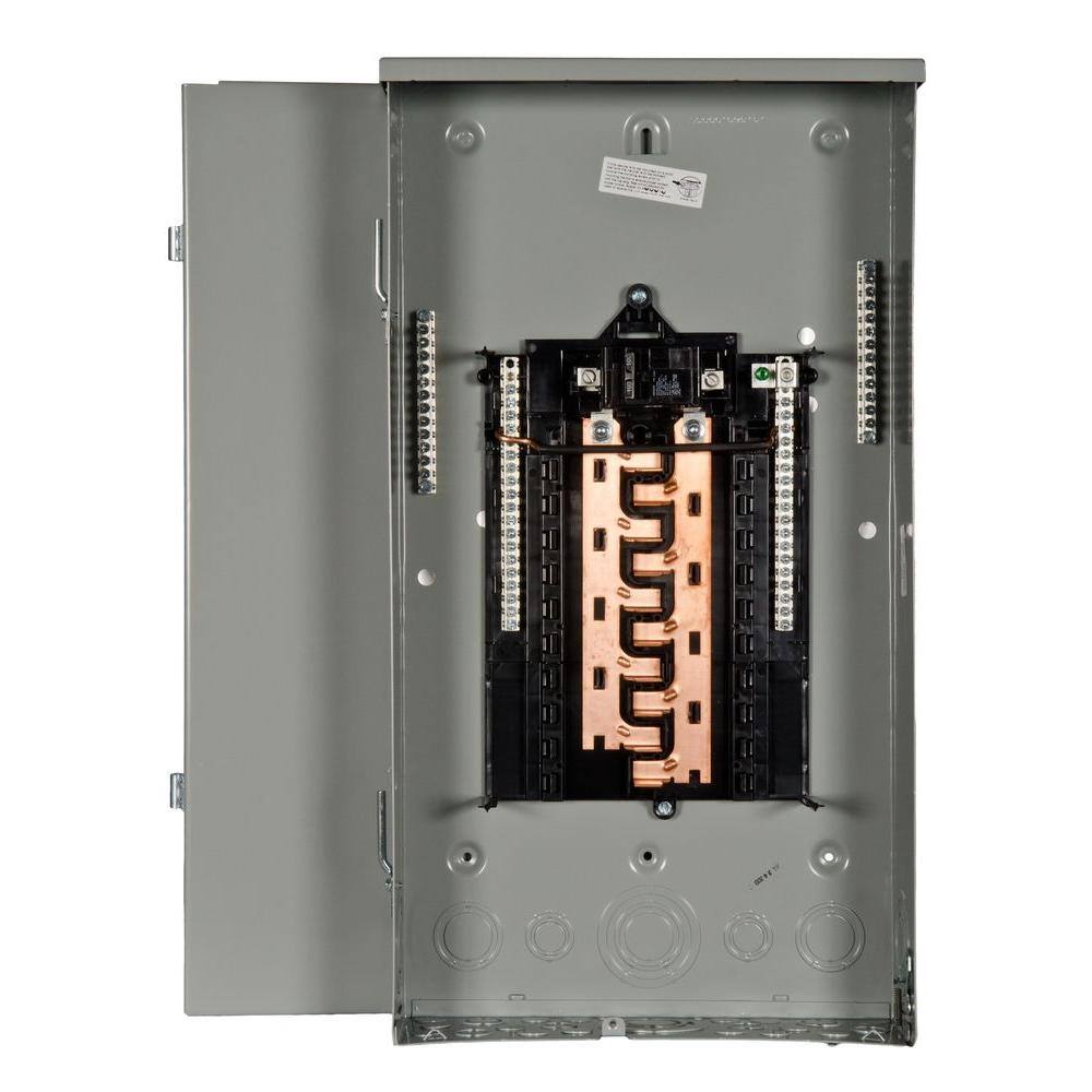 Siemens PL Series 100 Amp 20-Space 20-Circuit Main Breaker Outdoor