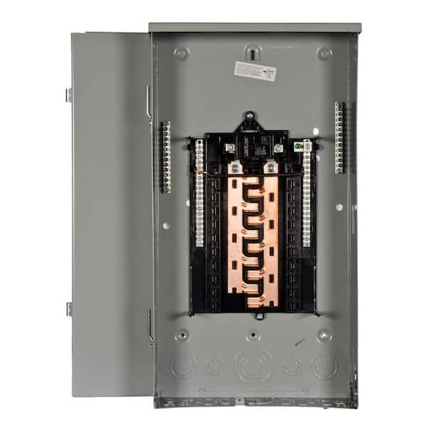 Siemens PL Series 100 Amp 20-Space 20-Circuit Main Breaker Outdoor Load Center