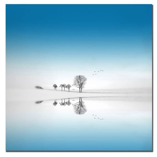 Trademark Fine Art 24 in. x 24 in. Blue Season Canvas Art-DISCONTINUED