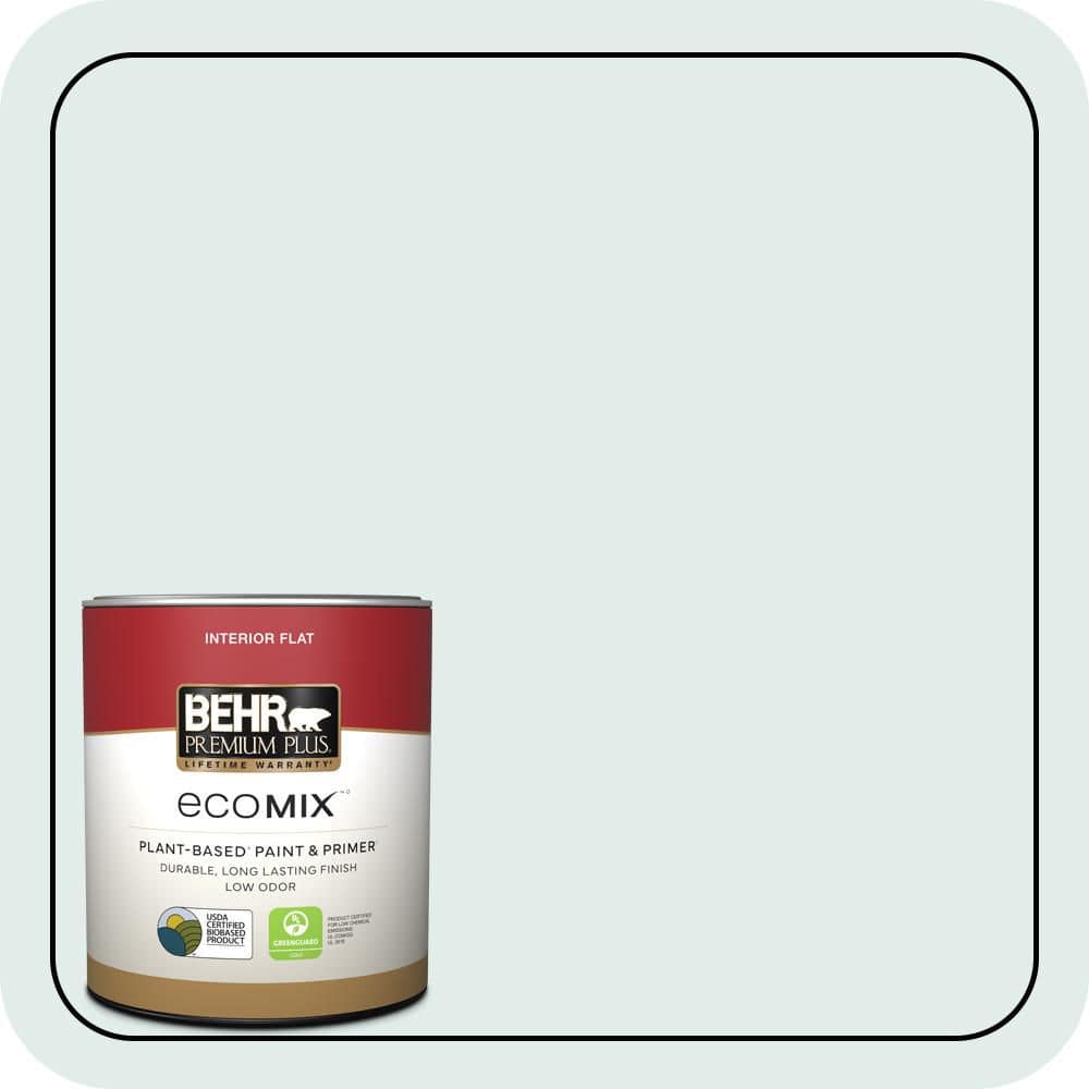 1 qt. #ICC-92 Refreshed Flat EcoMix Plant-Based Interior Paint & Primer price history on PriceWatchPro