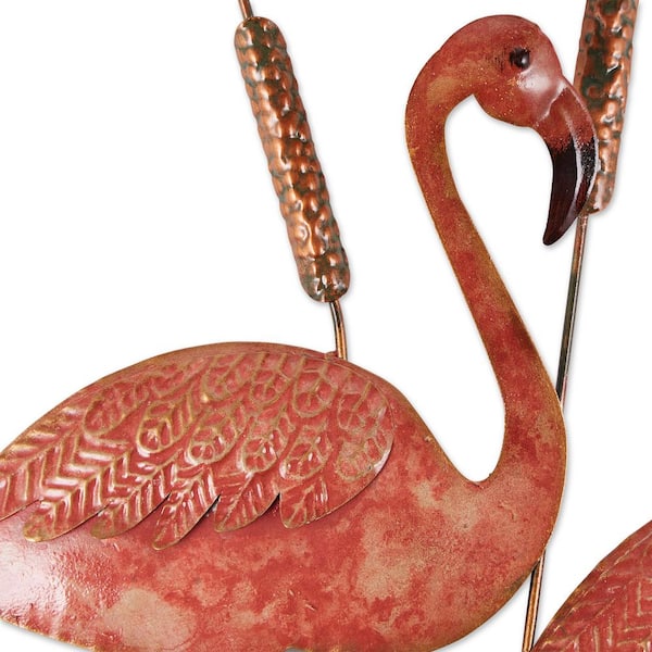 Poolmaster Flamingo Outdoor Thermometer Garden Stake and Backyard Decor  54580 - The Home Depot