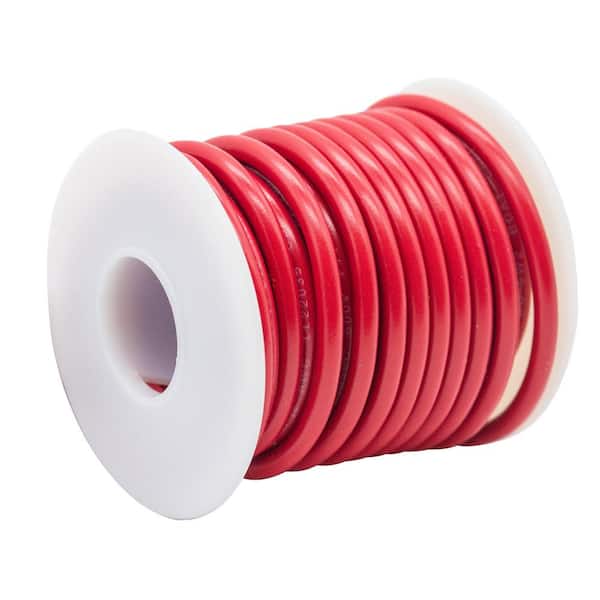 Gardner Bender 14 AWG 18 ft. Primary Wire Spool, Red AMW-324 - The