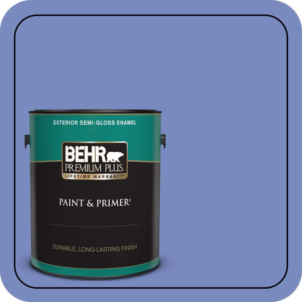 1 gal. #600B-5 Larkspur Bouquet Semi-Gloss Enamel Exterior Paint & Primer price history on PriceWatchPro