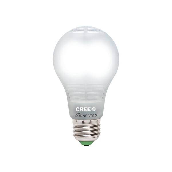Cree Connected 60W Equivalent Daylight A19 Dimmable LED Light Bulb