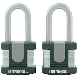 50 mm Laminated Steel Commercial Padlock (2-Pack)