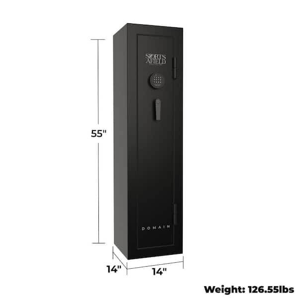 Sports Afield Domain 6-Gun Fireproof Electronic Lock Gun Safe