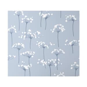 Dandelion Pale Blue Peel and Stick Removable Wallpaper Panel (covers approx. 26 sq. ft.)