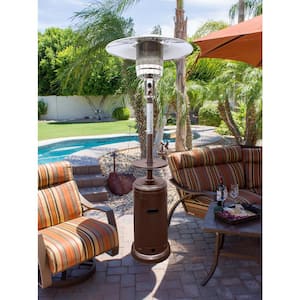 48,000 BTU Hammered Bronze Propane Patio Heater