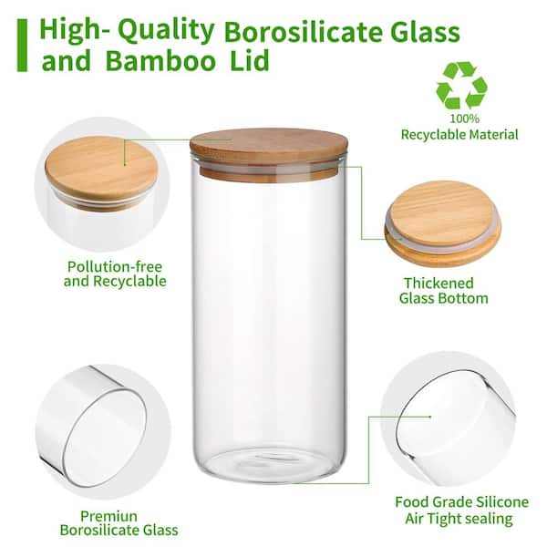 Airscape Glass w/ Bamboo Lid