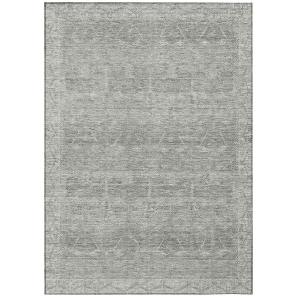 Chantille Machine Washable Indoor/Outdoor Abstract ACN2725 Taupe 3 ft. x 5 ft. Area Rug