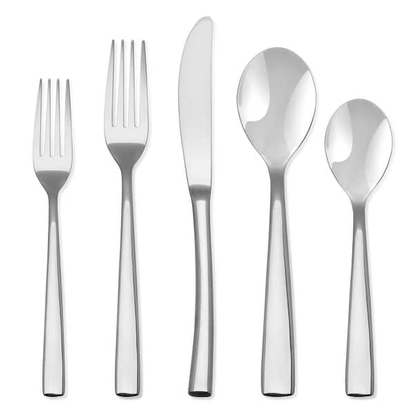 HAMPTON SIGNATURE Totem 20 Piece 18/0 Stainless Steel 18/0 Flatware Set (Service for 4)