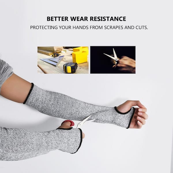 EvridWear Cut Resistant Gloves, Food Grade, Level 5 Protection