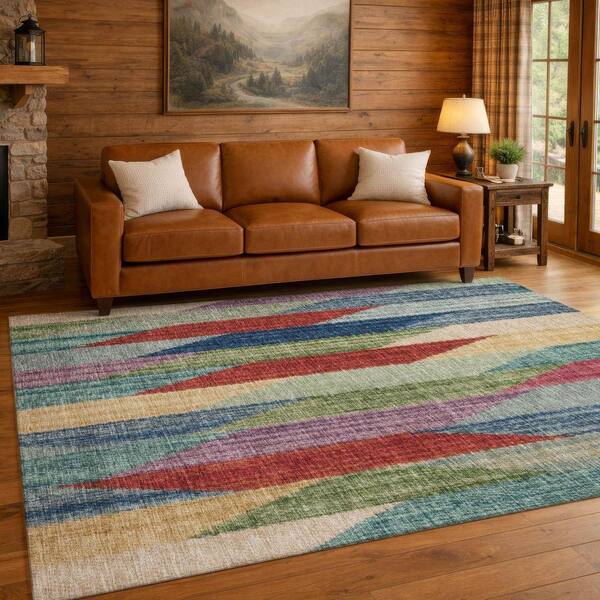 Addison Rugs Chantille Machine Washable Indoor/Outdoor Abstract