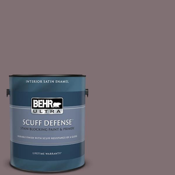 BEHR ULTRA 1 gal. #N110-5 Royal Raisin Extra Durable Satin Enamel Interior Paint & Primer