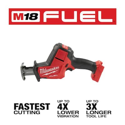 M18 FUEL 18-Volt Lithium-Ion Brushless Cordless HACKZALL Reciprocating Saw (Tool-Only)