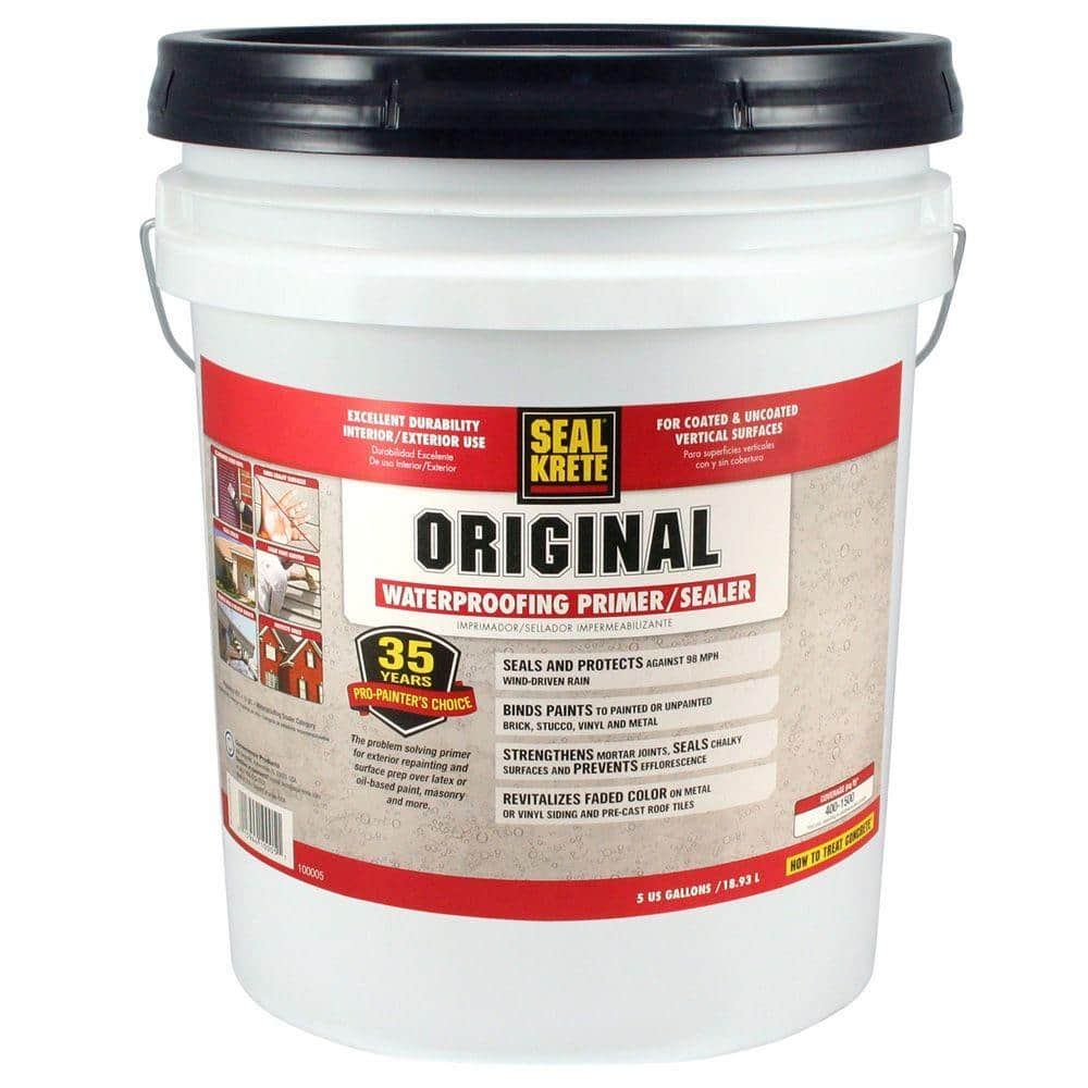 Seal-Krete 5 Gal. Original Waterproofing Sealer 100005 - The Home Depot