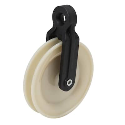 4 in. Clothesline Pulley