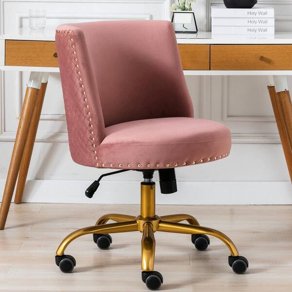 Aisword Velvet Home Office Desk Chair Swivel Accent Chairmodern Tilt Task Rosewood Pp28103pbh6aab Aisword Velvet Home Office Desk Chair, Cute Accent Chairs For Office