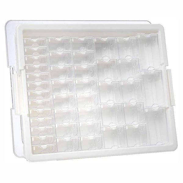BEAD STORAGE SOLUTIONS Elizabeth Ward 8-Piece Bead and Craft Supplies  Containers BSS-0516 - The Home Depot
