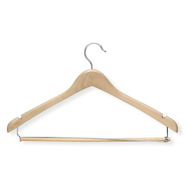 Honey-Can-Do Wood Suit Hangers 3-Pack