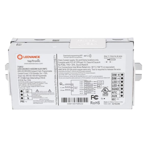 Taptronicc LED Compact Driver 40-Watt