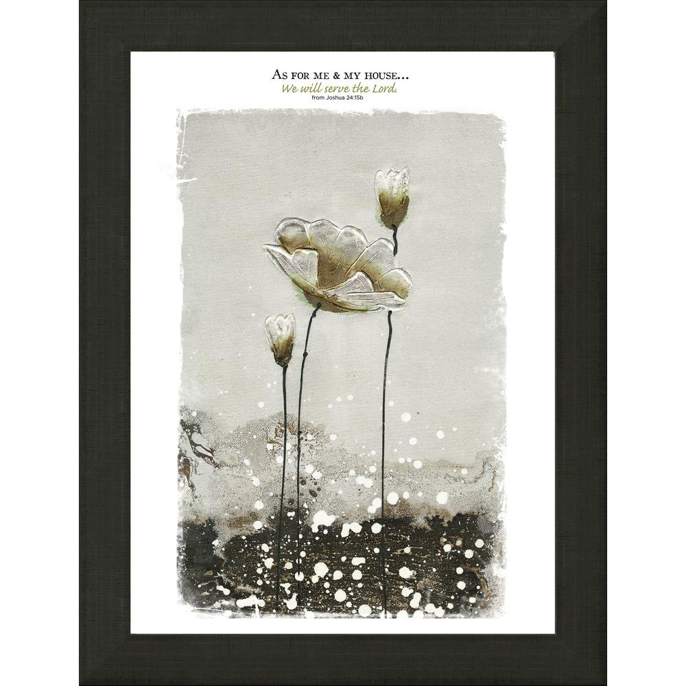 Modern Home As for Me By Carpentree Framed Canvas
