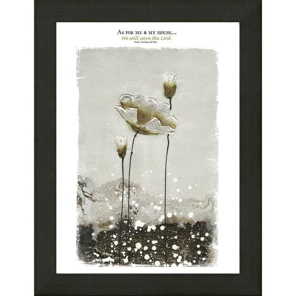 Unbranded Modern Home "As for Me" By Carpentree Framed Canvas