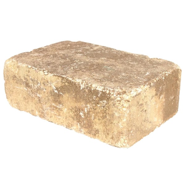 Oldcastle Olde Manor 3.75 in. x 11.5 in. x 8 in. Sand Tan Concrete Garden Wall Block