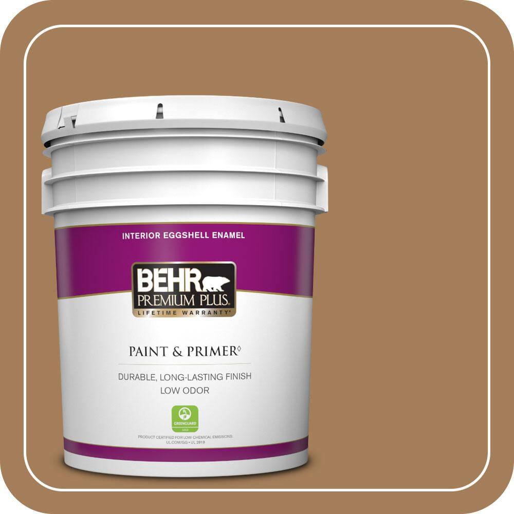5 gal. #270F-6 Fudge Truffle Eggshell Enamel Low Odor Interior Paint & Primer price history on PriceWatchPro